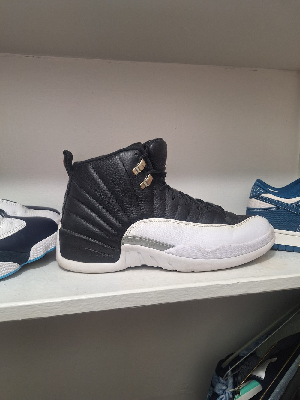 Jordan Men’s High-Top Sneakers — Black / White